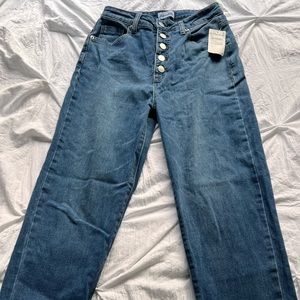 Abound/Nordstrom Jeans with super super cute buttons up the front